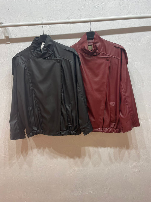 Giacca ecopelle bloom