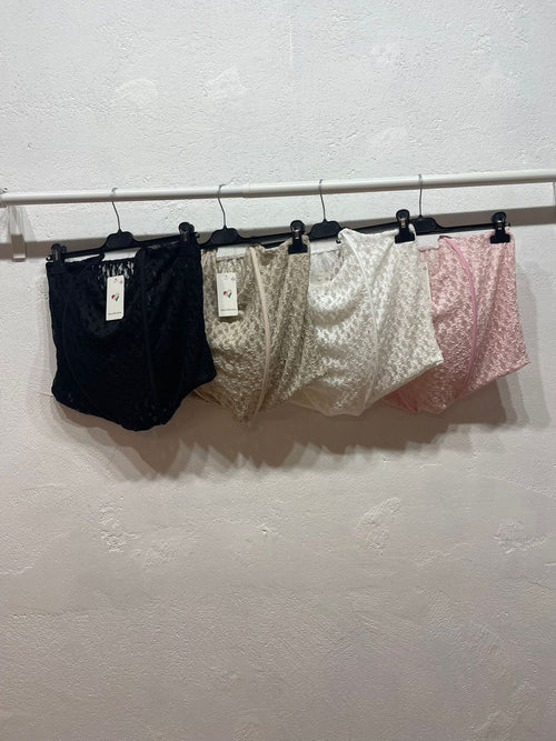 Corpetto merletto curvy