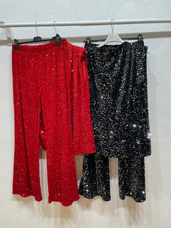 Coordinato paillettes madame