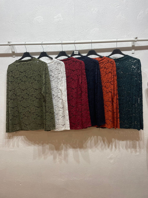 Sottogiacca merletto curvy