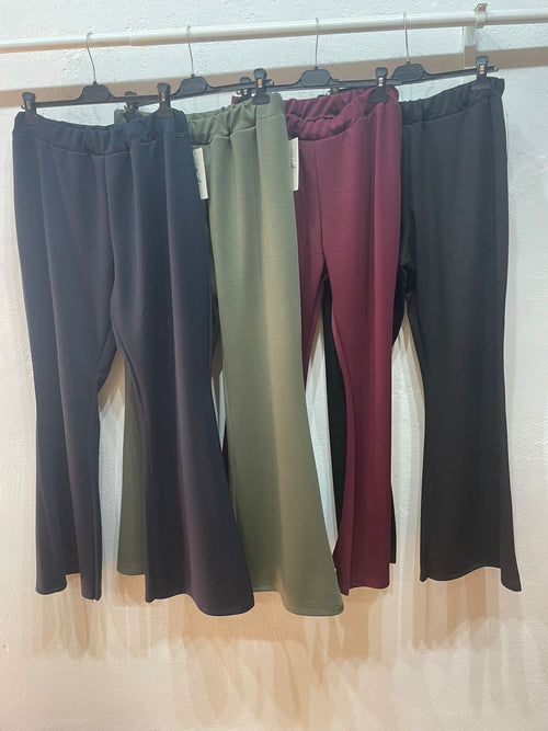 Pantaloni zampetta curvy