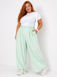 Pantaloni lavanda curvy