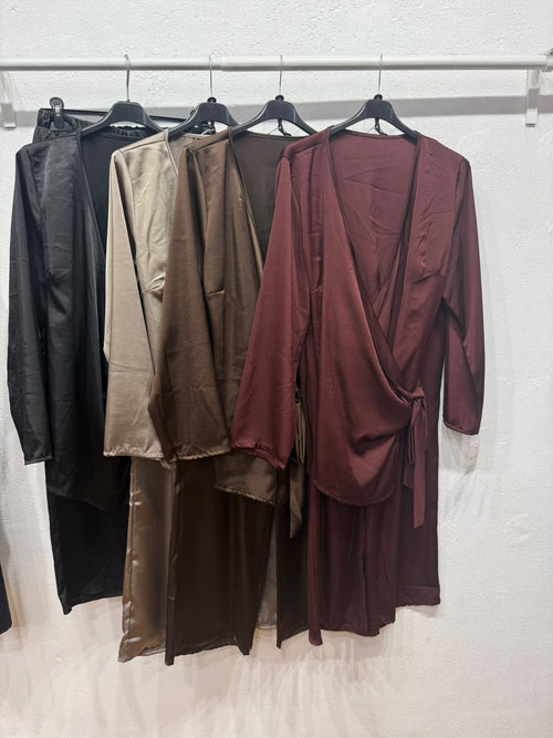 Tailleur in raso