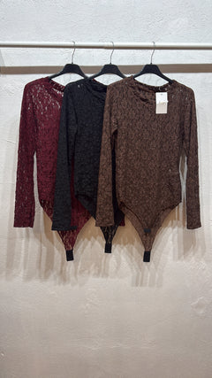 Body merletto Slim