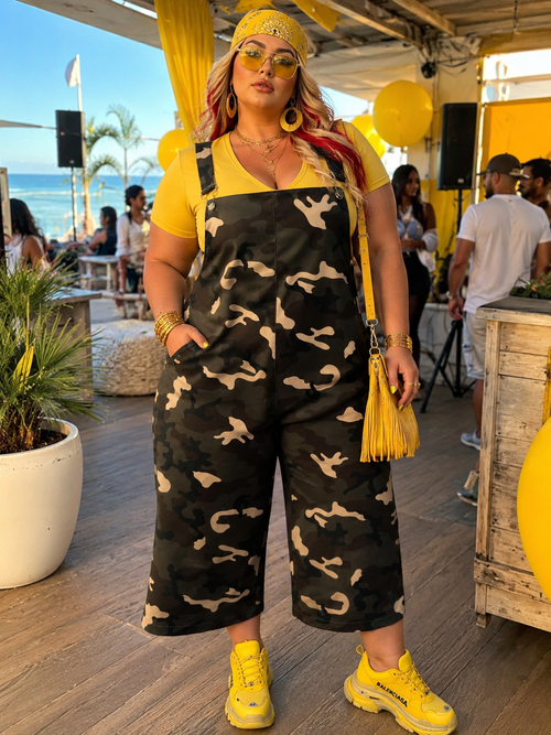 Salopette Militare Curvy