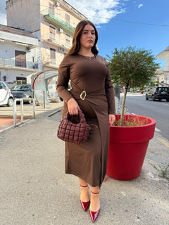 Abito esmeralda curvy