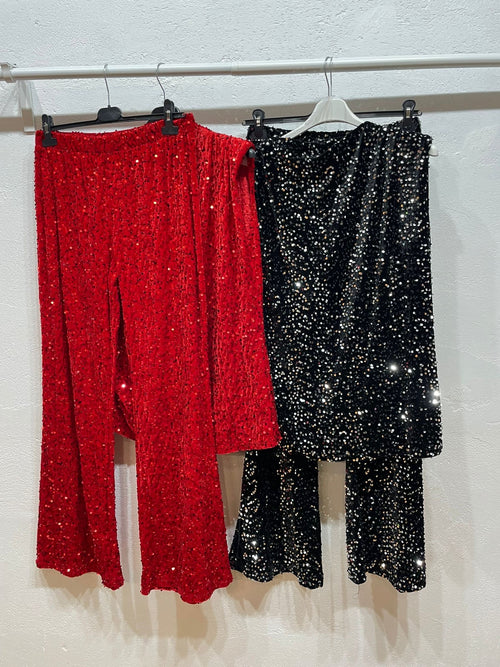 Coordinato paillettes madame