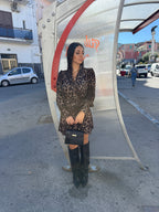 Abito balze Animalier