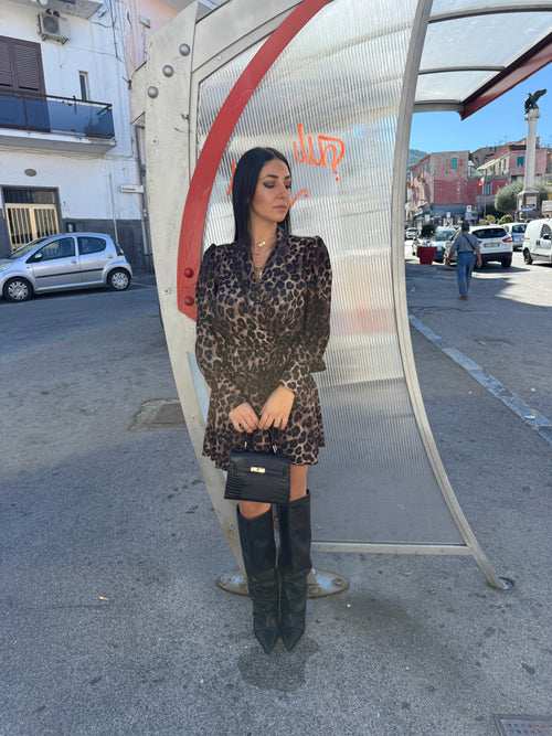 Abito balze Animalier