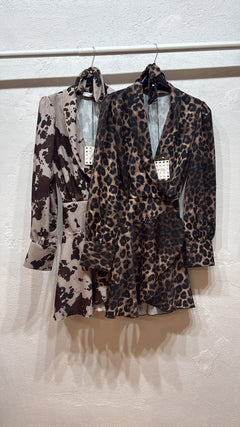 Abito balze Animalier