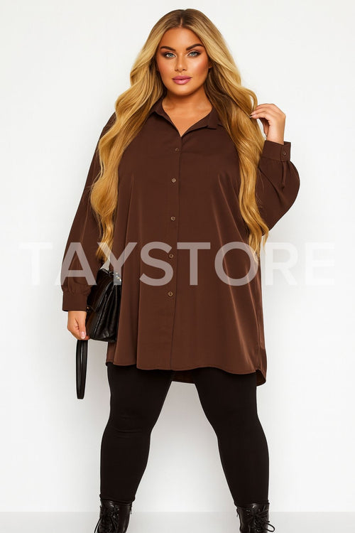 Camicia basic curvy