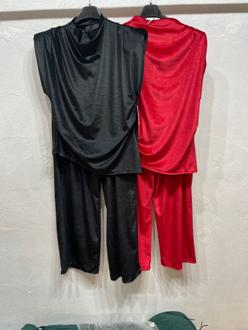 Coordinato velluto curvy