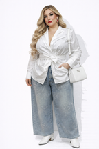 Jeans diadema curvy