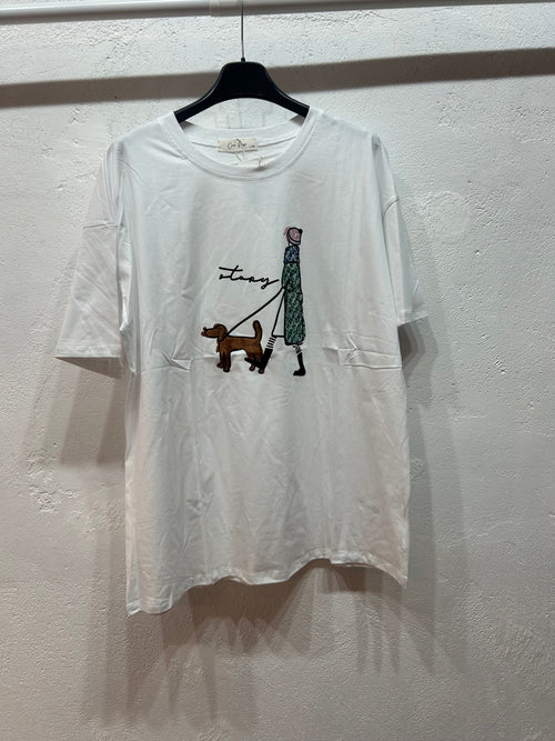 T-shirt Malva