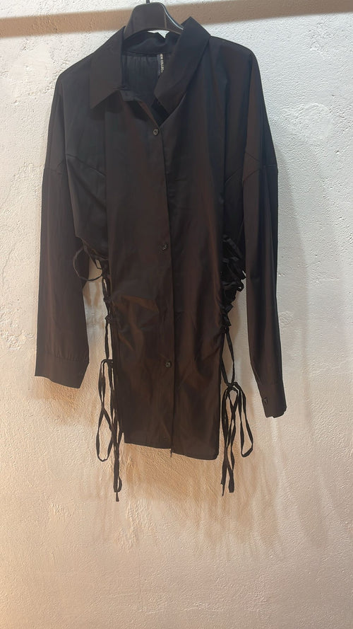 Camicia lacci curvy