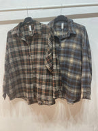 Camicia quadri strass