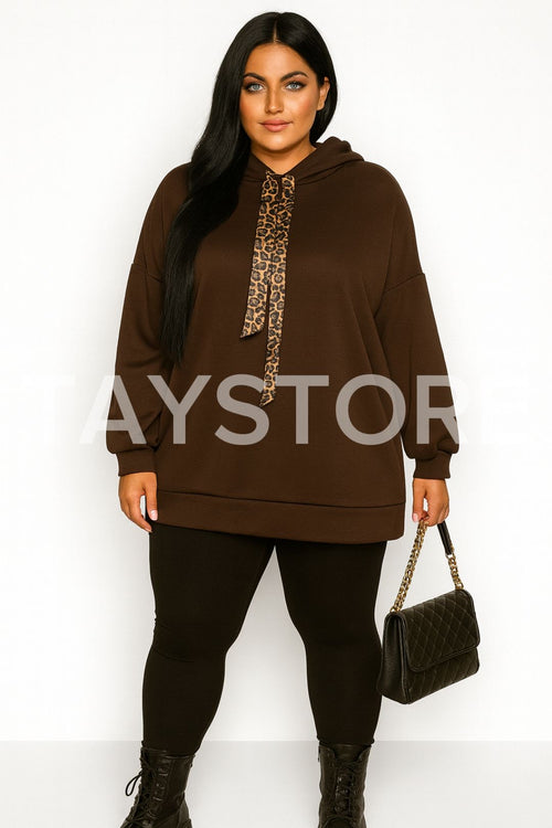 Felpa leo curvy