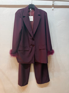 Tailleur piuma curvy