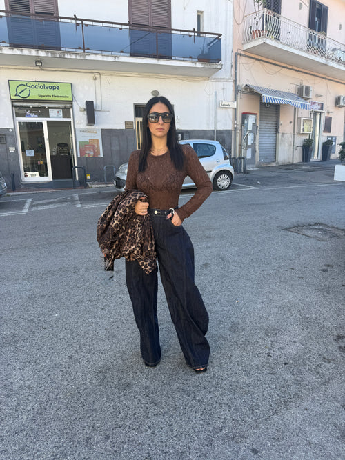 Body merletto Slim