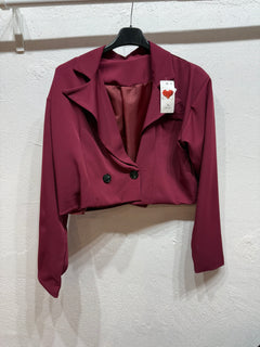Giacca bordeaux