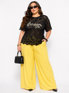 T-Shirt riccio curvy