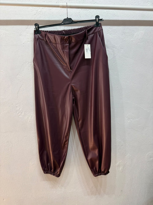 Pantalone in ecopelle